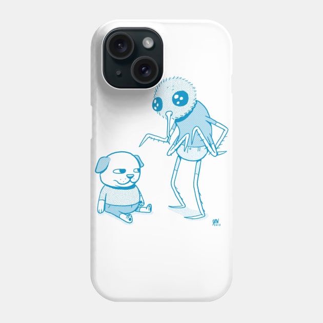 Pug & Bug Phone Case by jareddweiss