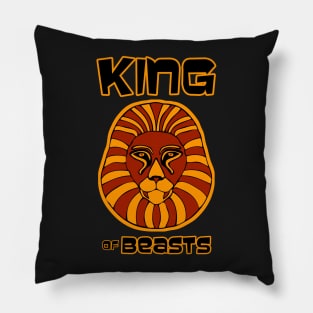 King of Beasts Pillow