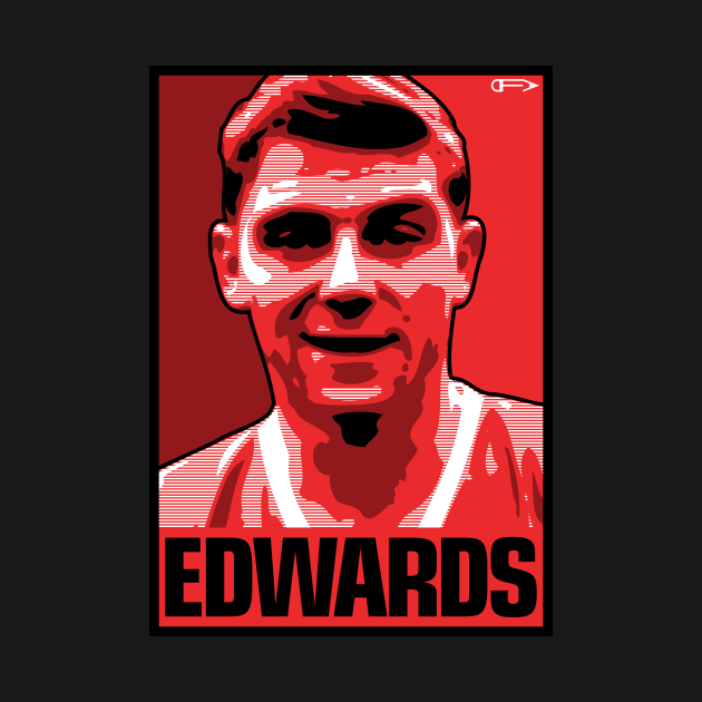 Edwards - MUFC by David Foy Art