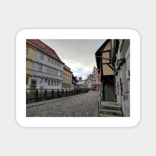 Quedlinburg, Word with a view of the Collegiate Church Magnet