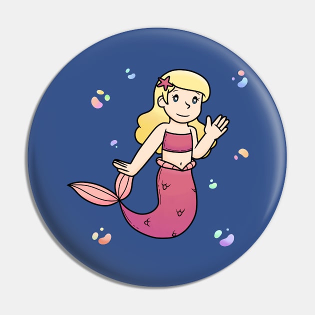 Cute mermaid Pin by KammyBale