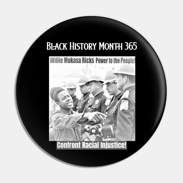 Willie Ricks Confronting Racial Injustice During Civil-Rights Movement Pin by Black Expressions