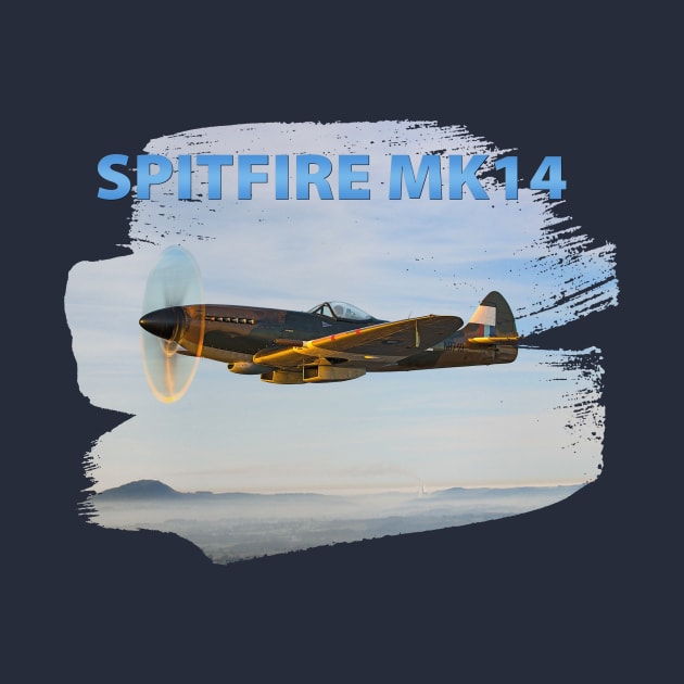 Spitfire Mk14 (Mk XIV) by Spyinthesky