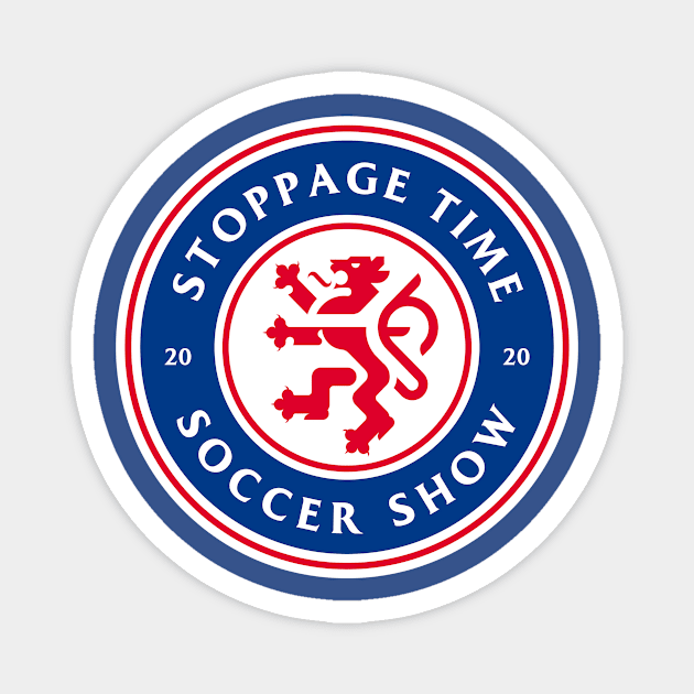 Stoppage Time Soccer Show Magnet by 14301 Productions