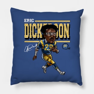 Eric Dickerson Los Angeles R Cartoon Pillow