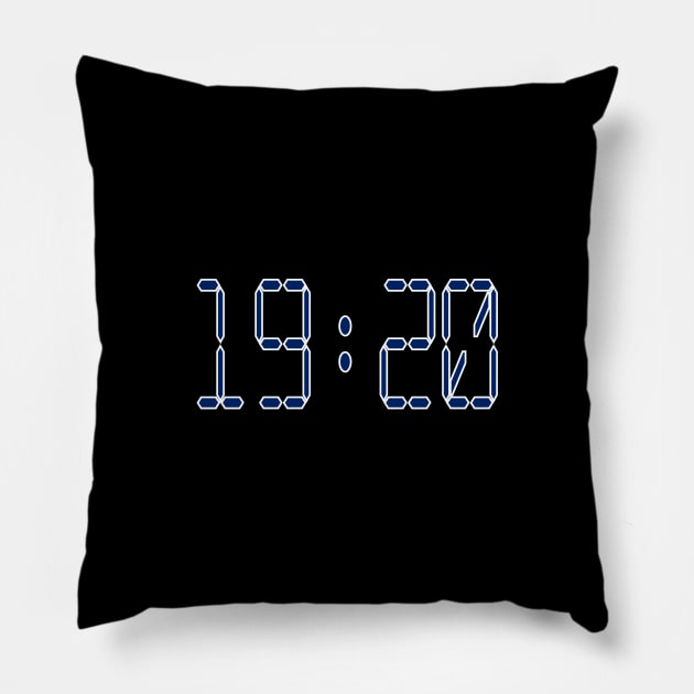 Zeta Phi Beta 19:20 Pillow by DrJOriginals