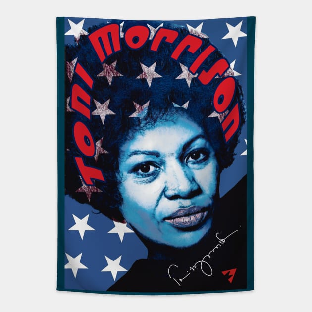 Toni Morrison Tapestry by Exile Kings 