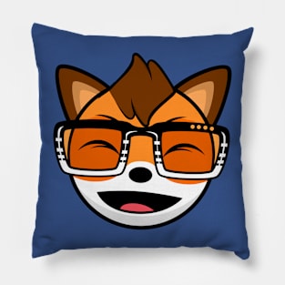 Laughing Fox Robin Pillow