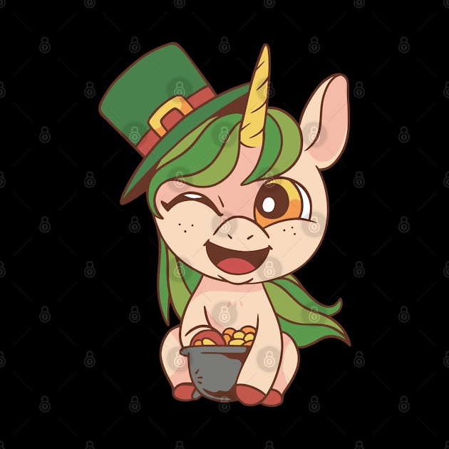 Lepricorn Unicorn St Patricks Day by BIGUP