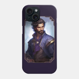 Gale, the Legendary Wizard of Waterdeep. Baldur's Gate 3 inspired funart Phone Case