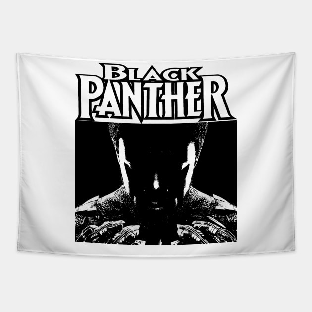 BLACK PANTHER Tapestry by peekxel