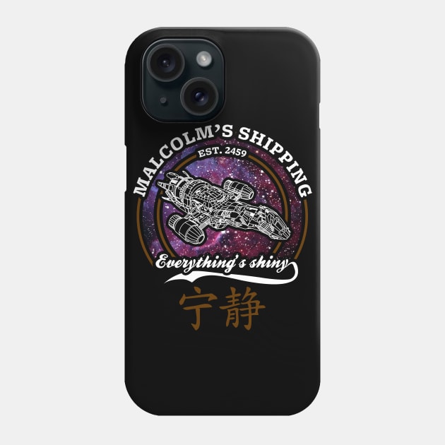 Malcolm's Shipping Phone Case by Bomdesignz