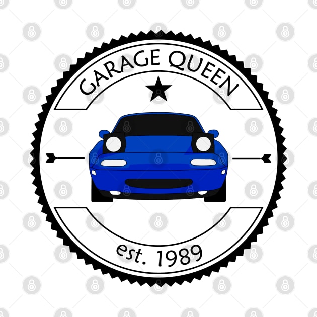 Mazda Miata - Garage Queen Blue by mudfleap