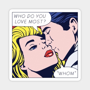 Pop She-Loves-Grammar Magnet