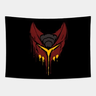 Ratchet Deadlocked red/orange Stencil Tapestry