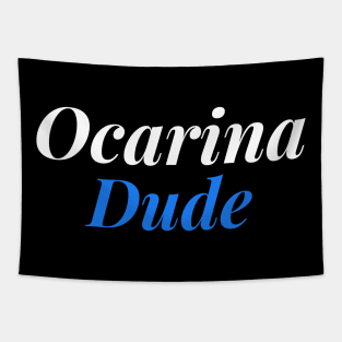 Ocarina Dude Tapestry