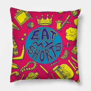 Eat My Shorts Pillow