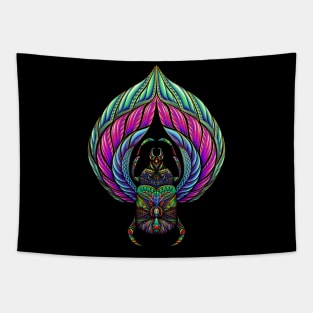 Scarab beetle Tapestry