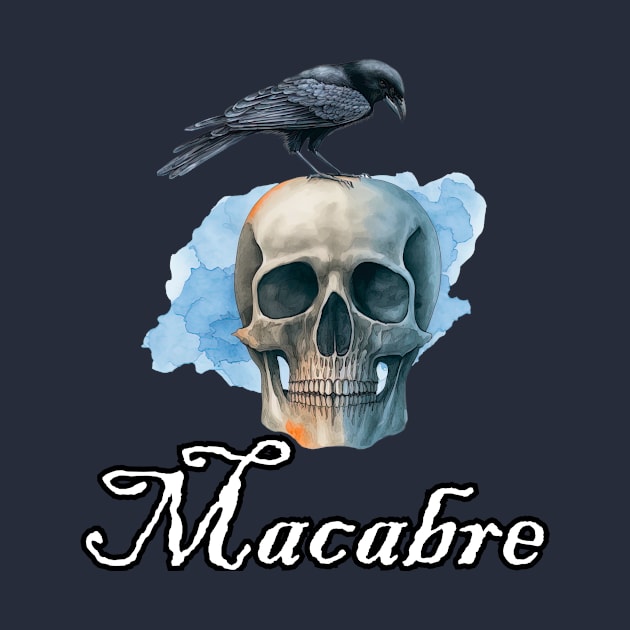 Macabre Skull by TheMavenMedium