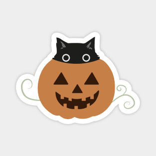 Pumpkin cat Magnet