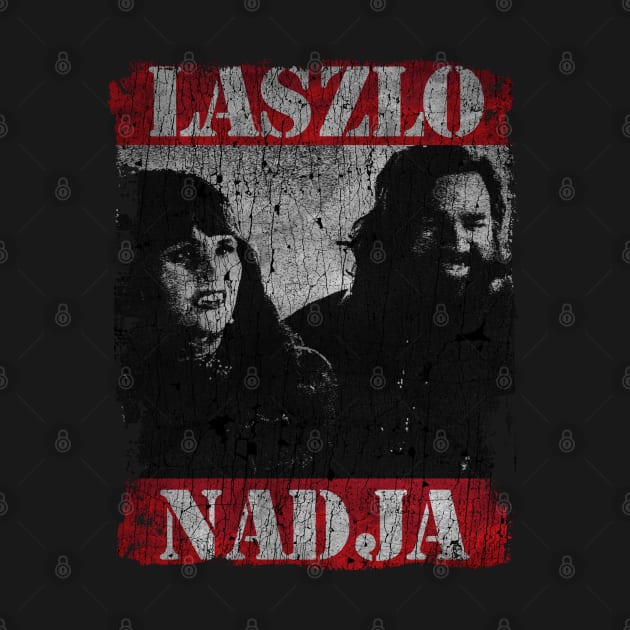 TEXTURE ART - Laszlo and Nadja by ZiziVintage