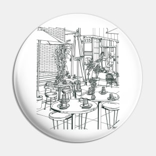 New York Cafe Pin