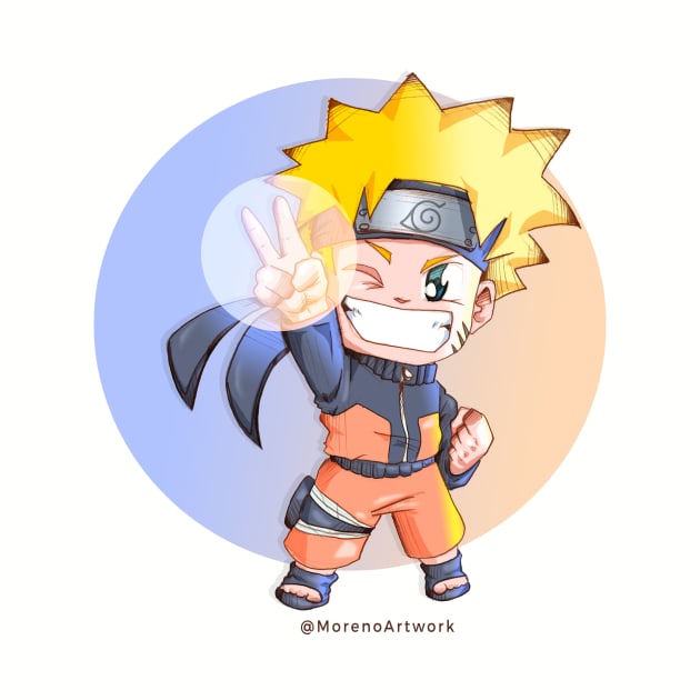 Anime Ninja Boy by MorenoArtwork