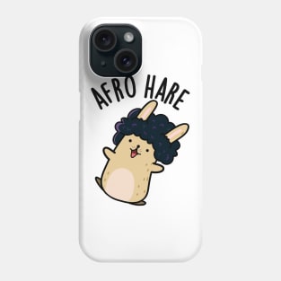 Afro Hare Funny Rabbit With Afro Pun Phone Case