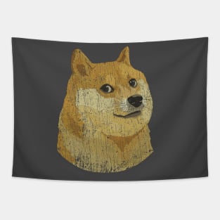 Doge Head 2010 Tapestry