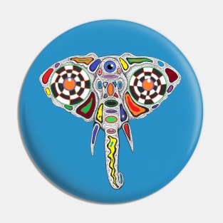 Elephas Grooviest Maximus Pin