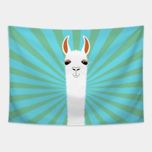 Flamboyant Llama Tapestry