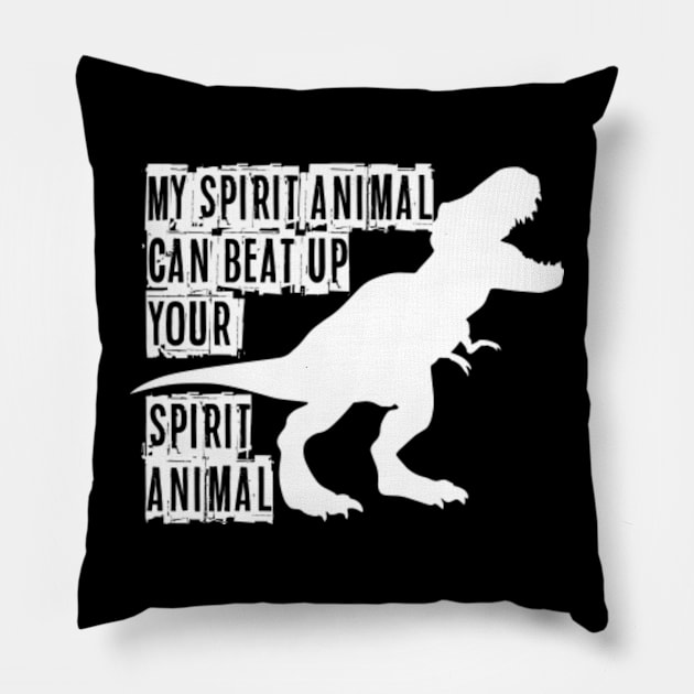 My Spirit Animal Pillow by Stacks