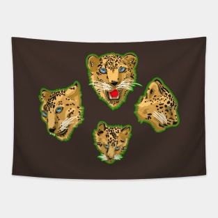 Leopard Pattern Tapestry