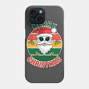 Alien Santa, Merry Christmas Funny festive Humor Phone Case