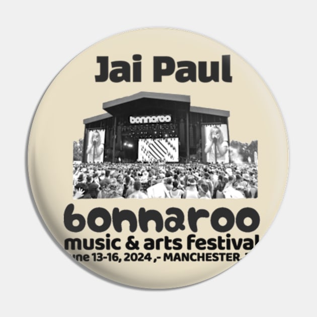 Jai Paul Music Fest Pin by Jang andong