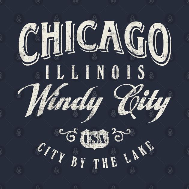 Chicago Illinois Windy City by Designkix