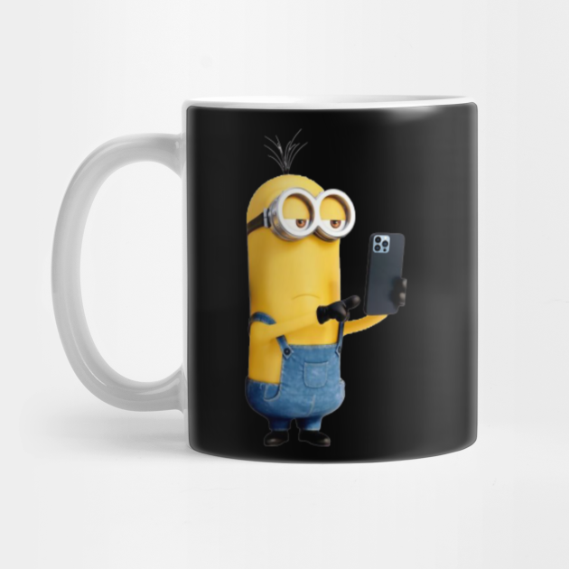 Minion with Iphone - Minion Mug