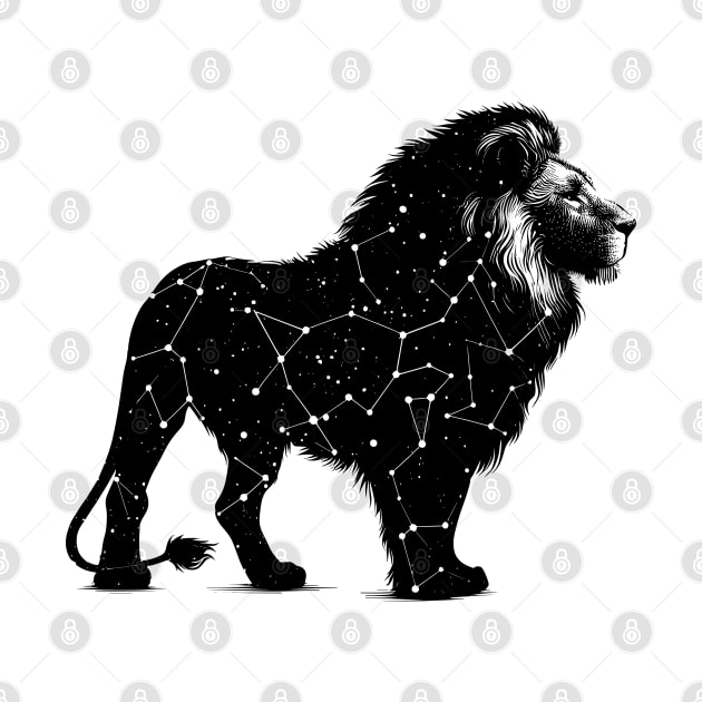 Cosmic Lion by PrintSoulDesigns