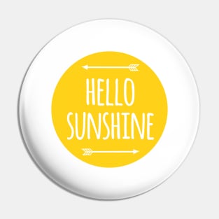 hello sunshine Pin