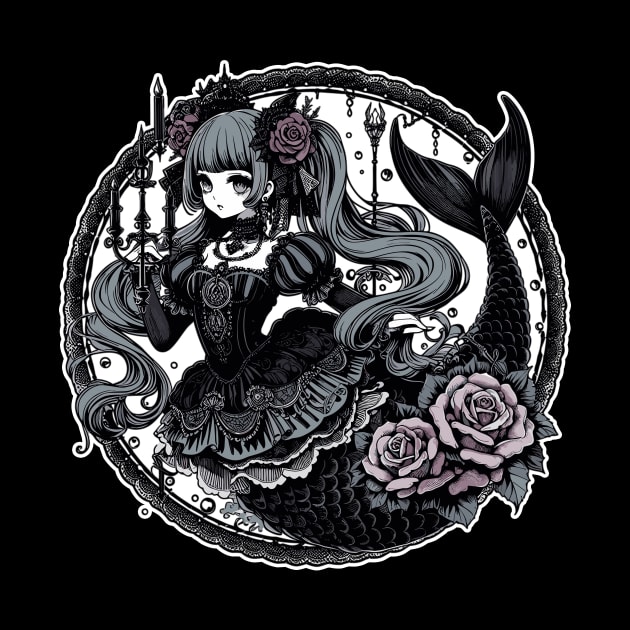Gothic Mermaid Lolita by DesignDinamique
