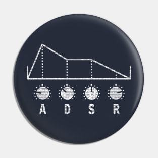 Synthesizer ADSR for Synth lover Pin