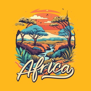 Beautiful African Landscape T-Shirt