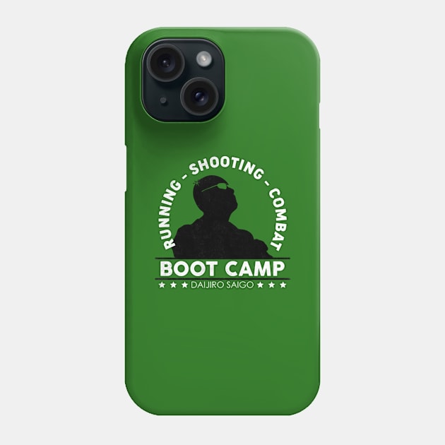 Saigo's Boot Camp Phone Case by YakuzaFan