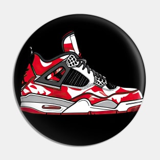 AJ IV - Sketch ! Red Kicks !!! HOT WEAR !!! Pin