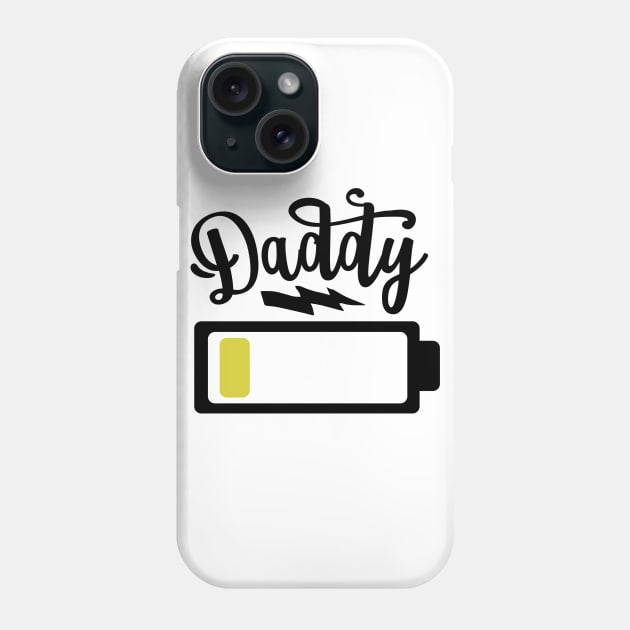 Daddy Battery Phone Case by CB Creative Images