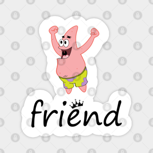 Best Friend Couple Girls Or Boy Spongebob And Patrick Best Friend Magnet Teepublic