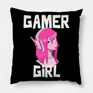Gamer Girl Pillow