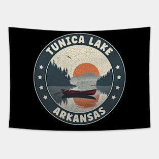 Tunica Lake Arkansas Sunset Tapestry