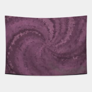 Circle Swirl Baby Pink Hearts Tapestry