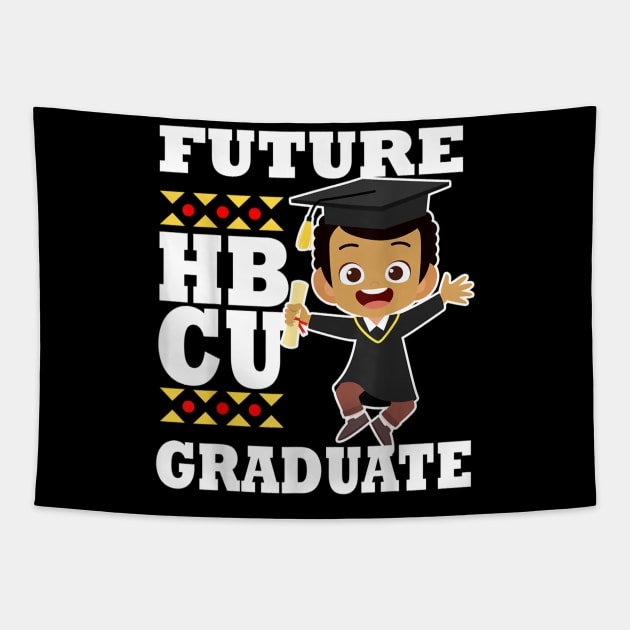Future HBCU Grad Graduation Black Student College Graduate Tapestry by sousougaricas